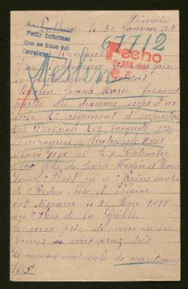 Expediente de Joseph Marie Meslin