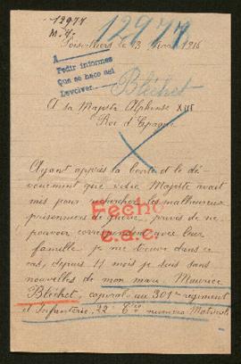 Expediente de Maurice Bléchet