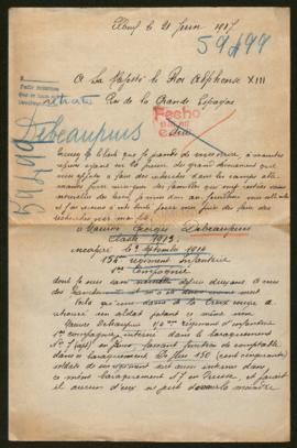 Expediente de Maurice Georges Debeaupuis