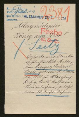 Expediente de Andreas Seitz