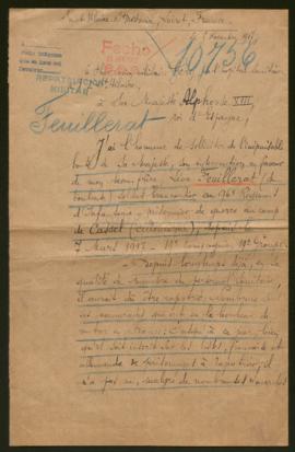 Expediente de Léon Feuillerat