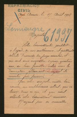 Expediente de Clemence Lemieugre Vesut