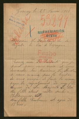 Expediente de Emilienne Delaire
