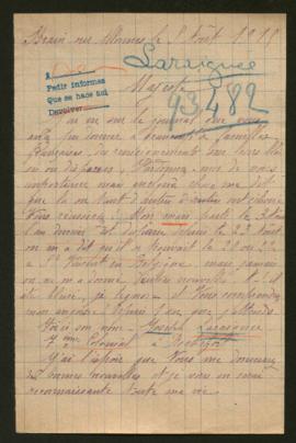 Expediente de Joseph Laraignée