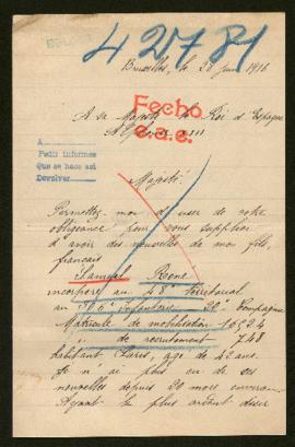 Expediente de René Samuel