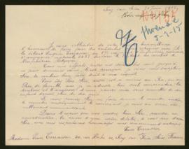 Expediente de Eugènbe Terrasson