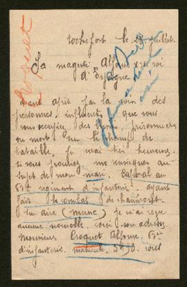 Expediente de Alphonse Croquet