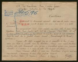 Expediente de Fidèle Paul Emile Gauthier