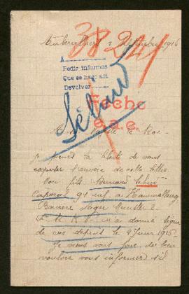 Expediente de Bernard Schied