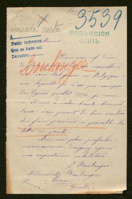 Expediente de Boulanger