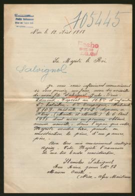 Expediente de Jules Denis Edmond Salvignol