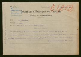 Expediente de John Meséne y monsieur Bonifaci