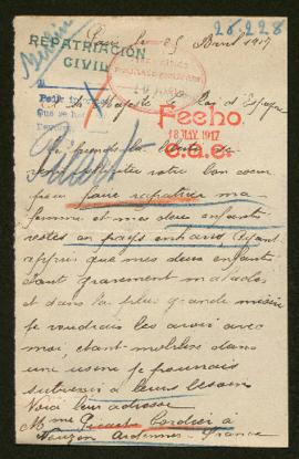 Expediente de la familia Picart Cordier