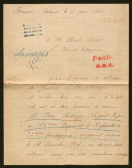 Expediente de Pierre Savarzés