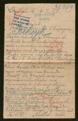 Expediente de las familias Beheyh Delmotte y Duhamel