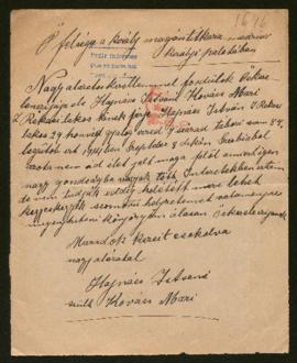 Expediente de István Hajnács