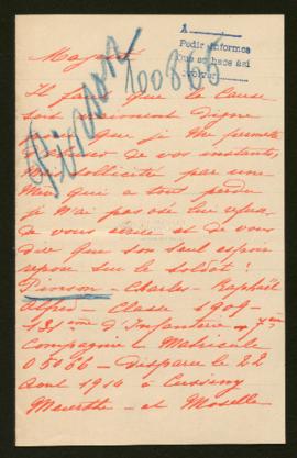 Expediente de Charles Raphaël Pinson