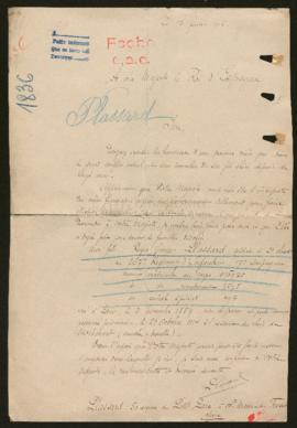 Expediente de Roger Georges Plassard