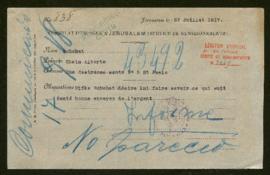 Expediente de Chaim Alberto Schehet