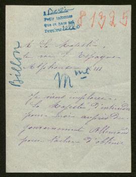 Expediente de Jules Jean Billon