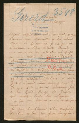 Expediente de Antoine André Gired