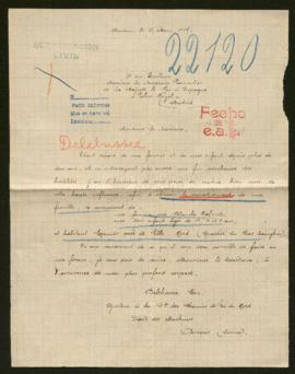 Expediente de Blanche Delebassée Roelants