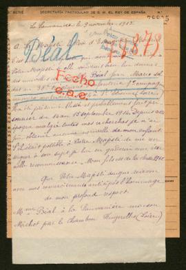 Expediente de Jean Marie Béal