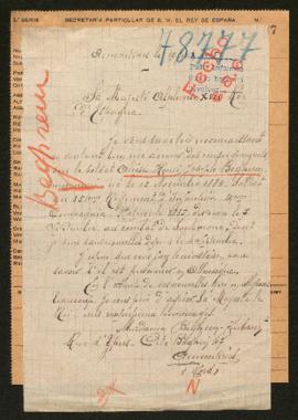 Expediente de Aloïse Henri Joseph Beghrem