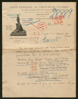 Expediente de la familia Carret