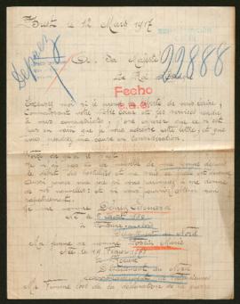 Expediente de Marie Déprez Foslin