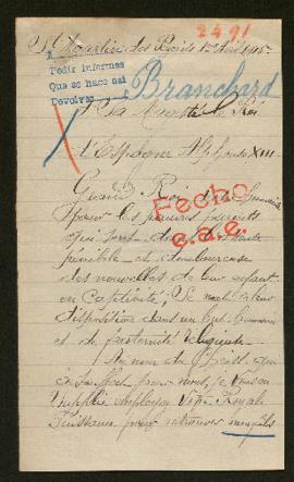 Expediente de Marcel Louis Albert Branchard