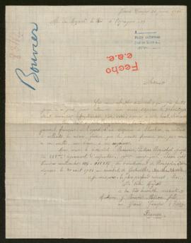 Expediente de Hippolyte Joseph Bouvier