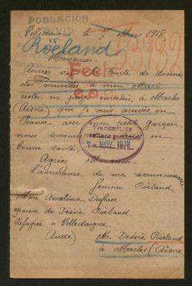 Expediente de Desiré Roèland