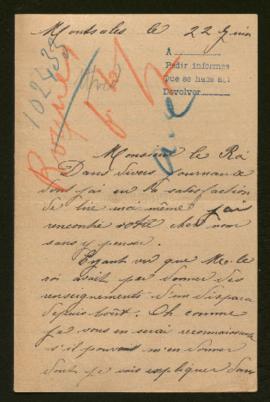 Expediente de Alfred Eloi Roques