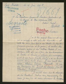 Expediente de Sidonie Degroote