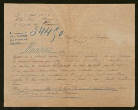 Expediente de Gaston Albert Marie