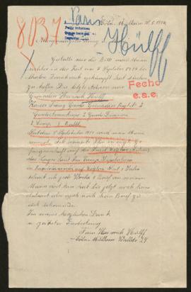 Expediente de Heinrich Hülff