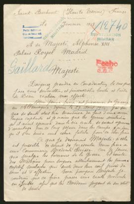 Expediente de Emile Gaillard