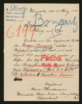 Expediente de Josef Bongartz