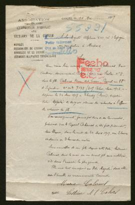 Expediente de Pierre Lucien Cabanes