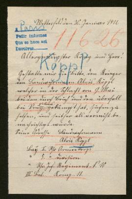 Expediente de Alois Köppel