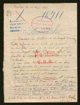 Expediente de Charles Albert Victor Lamache