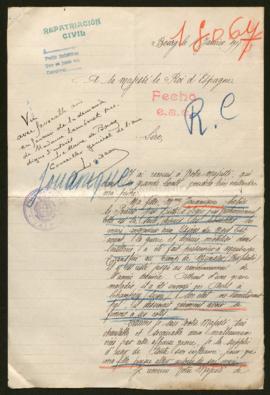 Expediente de madame de Hubert Jouanique