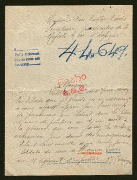 Expediente de Louis Hamon