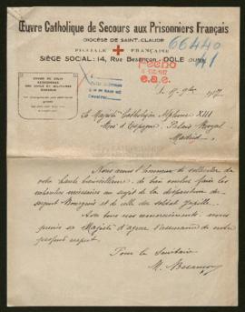 Expediente de Joseph Maurice Felix Bourgeois y Arthur Jules Marcel Jupille