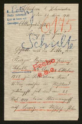 Expediente de Heinrich Schulte