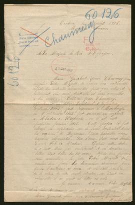 Expediente de Jean Chauméry