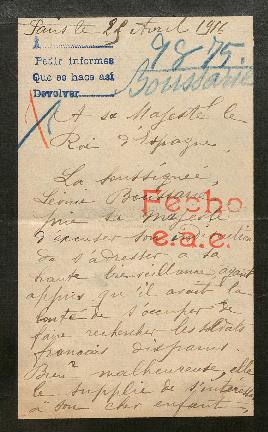 Expediente de Marc Emile Boussarie