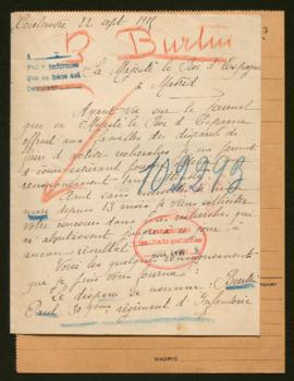 Expediente de Paul Burtin