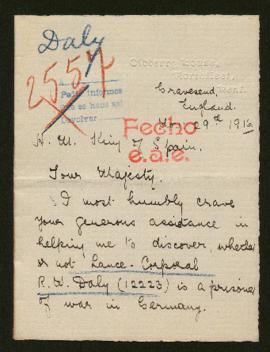 Expediente de R. W. Daly